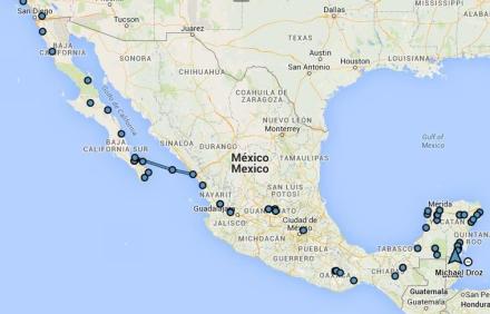 itinéraire Mexique
